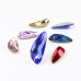 DZ 3130 wing shape crystal fancy stone